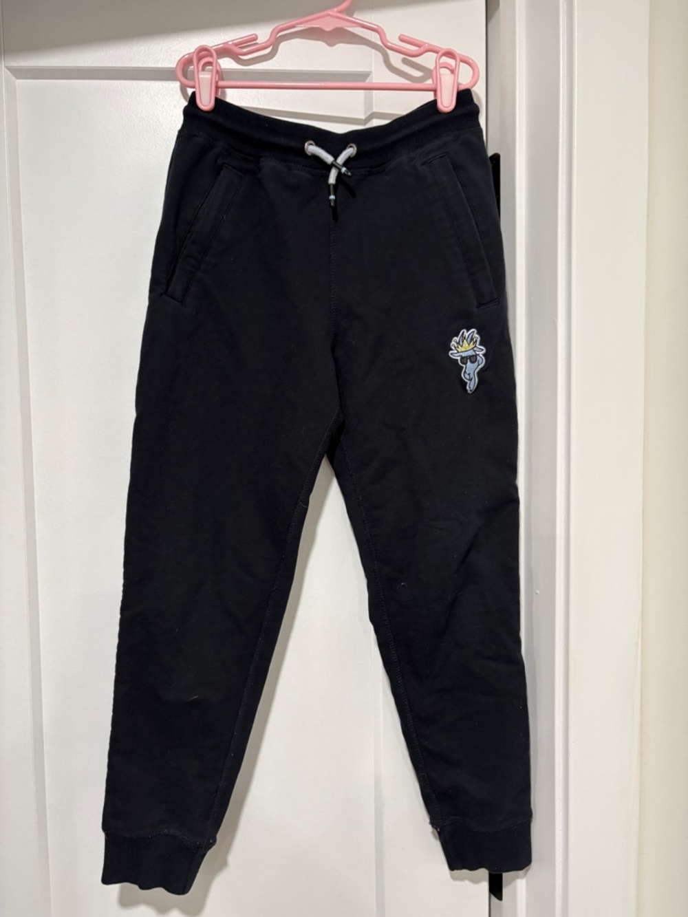 Boys Black Jogger Sweatpants - Goat